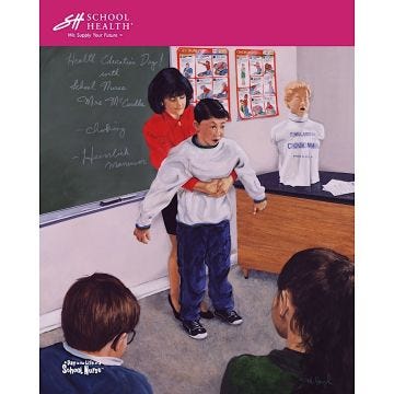 School Health Catalog Cover Poster Series - 1998