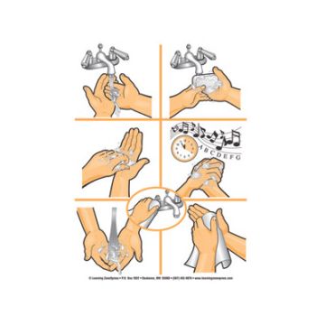 Handwashing and Food Safety Tear Pad 50/Pad