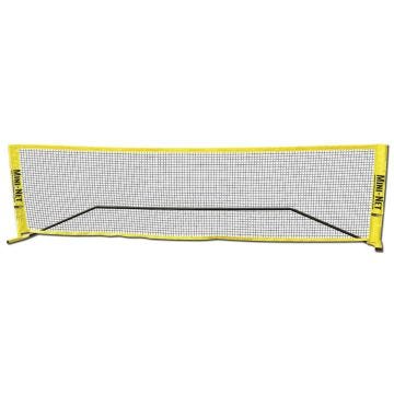 10-foot Mini Net shown with yellow sides and black netting.