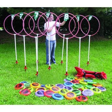 Nine Hole Deluxe Disc Golf Set