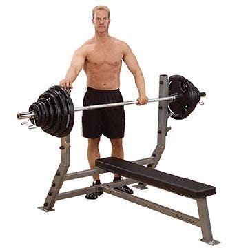 Body-Solid® Pro Clubline Flat Olympic Bench