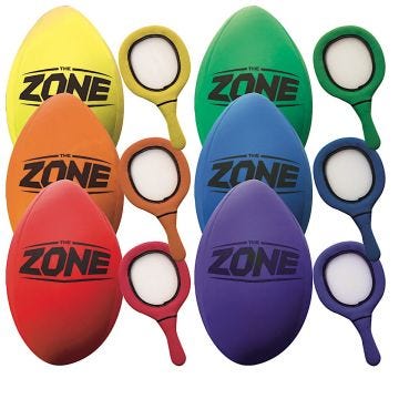 The Zone Giant Egg and Spoon Set