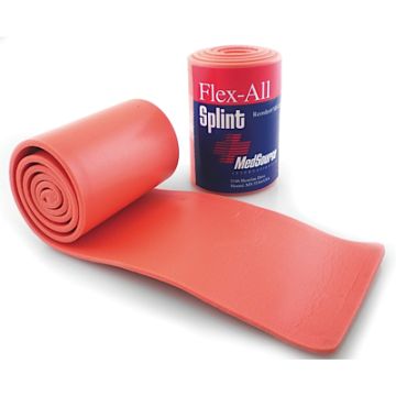 Front view of Orange Flex-All Splint