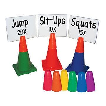 PALOS Cone Toppers & Dry Erase Whiteboards