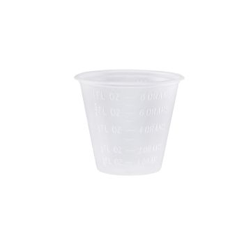 1 oz. Paper and Plastic Medicine Cups