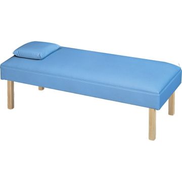 Economy Couch with Wood Legs 72"L x 24"W x 19.5"H