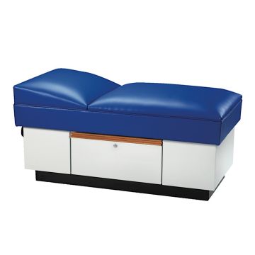Pediatric Recovery Base Couch with Drawer and Solid Wood Pulls 52"L x 27"W x 24"H