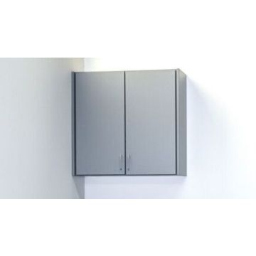 Wall Cabinet with Two Doors and Two Shelves 30"H x 31.5"W x 12"D