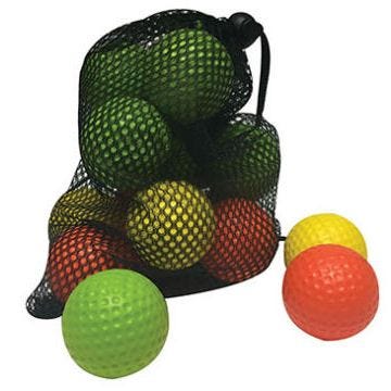 Neon Foam Golf Balls