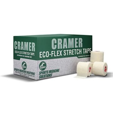 Cramer Eco-Flex Cohesive Tape, Black and White