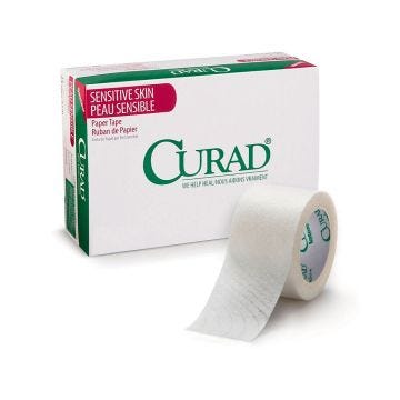  CURAD Sensitive Paper Adhesive Tape, 2