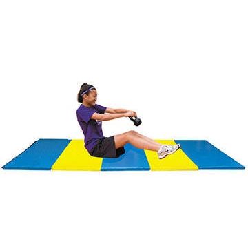 TruMAT™ 1 3/8“ Cross-Linked Polyethylene Foam Mat: 4' x 6' • Velcro on 4 sides      