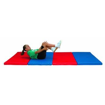 TruMAT™ 2“ Urethane Foam Folding Mat: No Velcro 4'x6'   