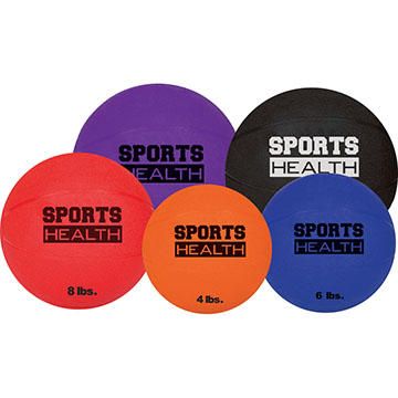 Sports Health™ Rubber Medicine Ball