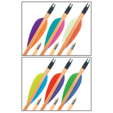Hardwood 5/16” Target Arrows   