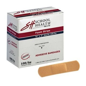 School Health Foam Adhesive Bandages
