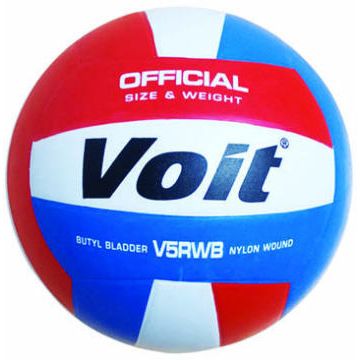 Voit® V5RWB Rubber Volleyball