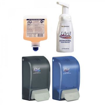 Dial Complete Foaming Soap and Dispensers