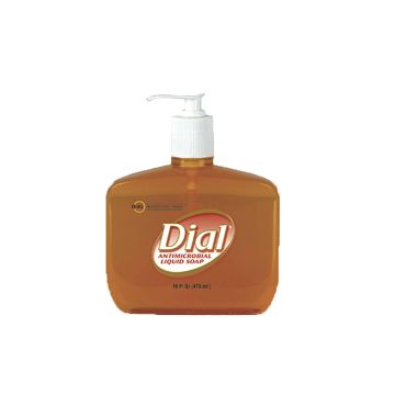 Liquid Dial Gold Antimicrobial Soap, 16 oz. Pump