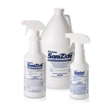 Front view of SaniZide Plus Disinfectant