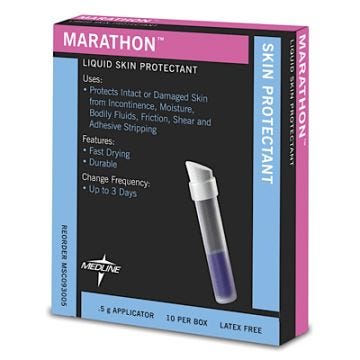 Marathon Cyanoacrylate Liquid Skin Protectant, .5G 10/Box