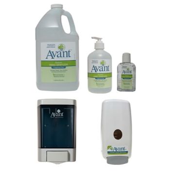 Avant Original Fragrance-Free Instant Hand Sanitizer and Dispensers