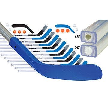 Dom® Vision Floor Hockey Sticks Set