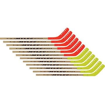 Mylec® Jet-Flo® Neon Hockey Stick Set