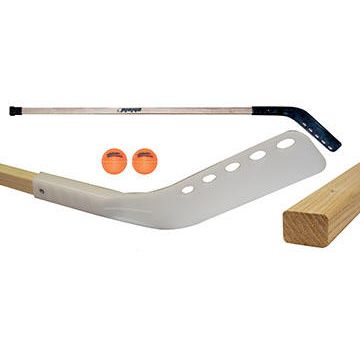 Shield® 56“ Hardwood Outdoor Hockey Stick Set
