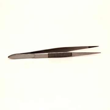 Side view of 4 1/2" Pointed Splinter Tweezers