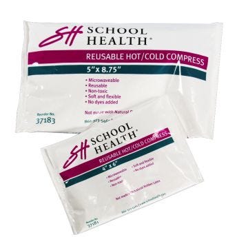 School Health Hot/Cold Packs, reusable ice pack, hot cold packs, reusable gel ice packs 