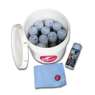  Cramer Stay Cool Sports Towels and Team Bucket