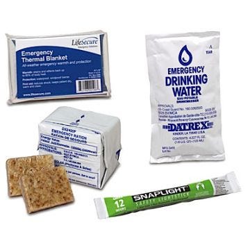 Emergency Kit Refill Supplies