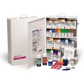 School Health Metal First-Aid Kit C