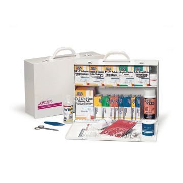 School Health Metal First-Aid Kit A