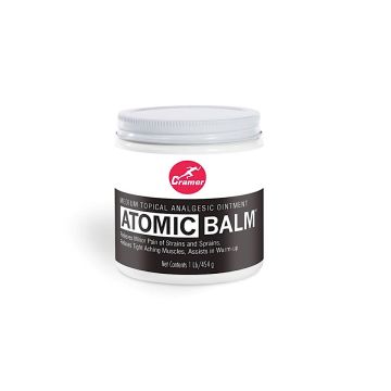 Front view of 1 lb. tub of Cramer Atomic Balm