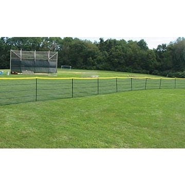 Grand Slam Fencing™ In-Ground ​Baseball Fencing