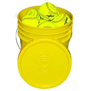 Bucket of Softballs