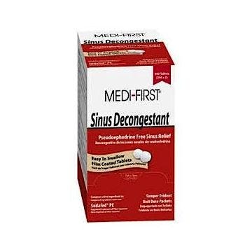 Medi-First Sinus Decongestant Commissary Pack 24 X 1's