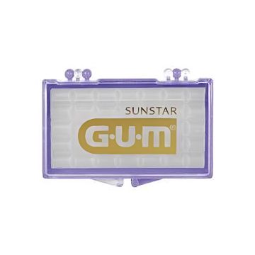 Front view of GUM Orthodontic Wax