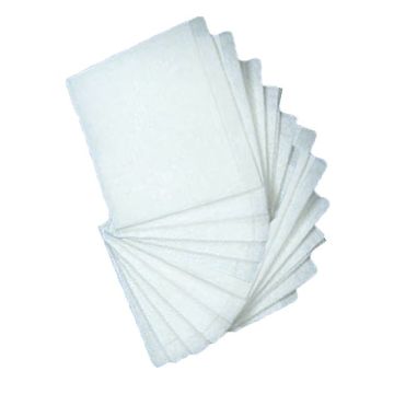 Front view of case of 500 Disposable Latex-Free Washcloths 
