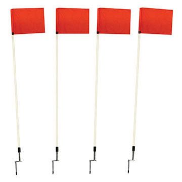 The Zone™ Deluxe Spring Loaded Corner Flag Set