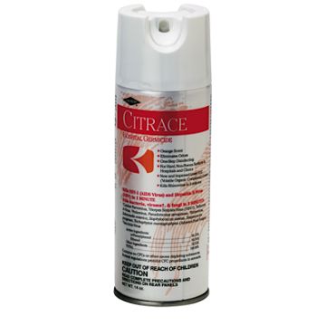 Front view of 14 oz. can of Citrace Hospital Germicidal Deodorizer