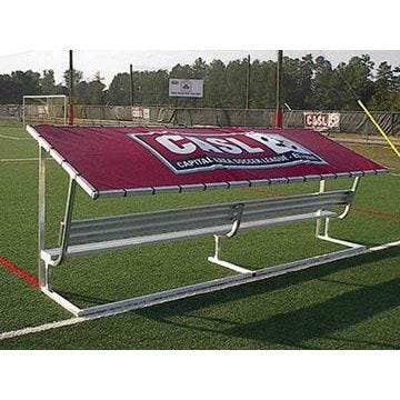 Covered Team Benches