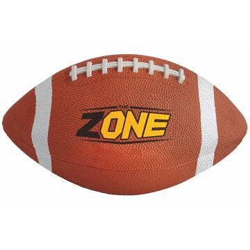 The Zone POWRGRIP Football, Youth 12-14, 6/pk