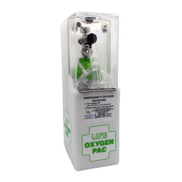 LIFE OxygenPac Oxygen Tank, 6 & 12 LPM (Normal & High) Flow Rate