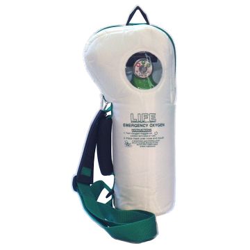 Life O2 SoftPac Oxygen Unit, Variable Flow, 0-25 LPM (for EMTs)