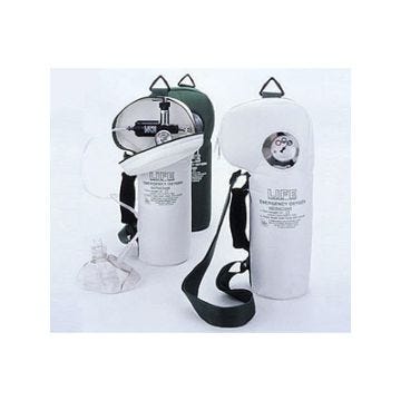 LIFE SoftPac Oxygen Tank, 6 LPM (Fixed) Flow Rate