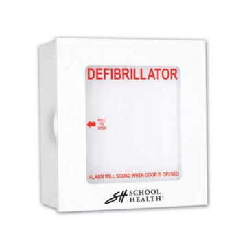 School Health AED Wall Cabinet