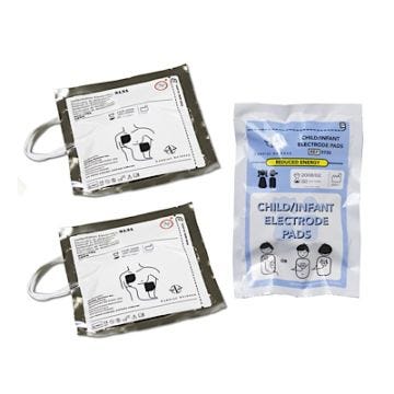 ZOLL Powerheart Electrode Kit, 2 Adult and 1 Pediatric